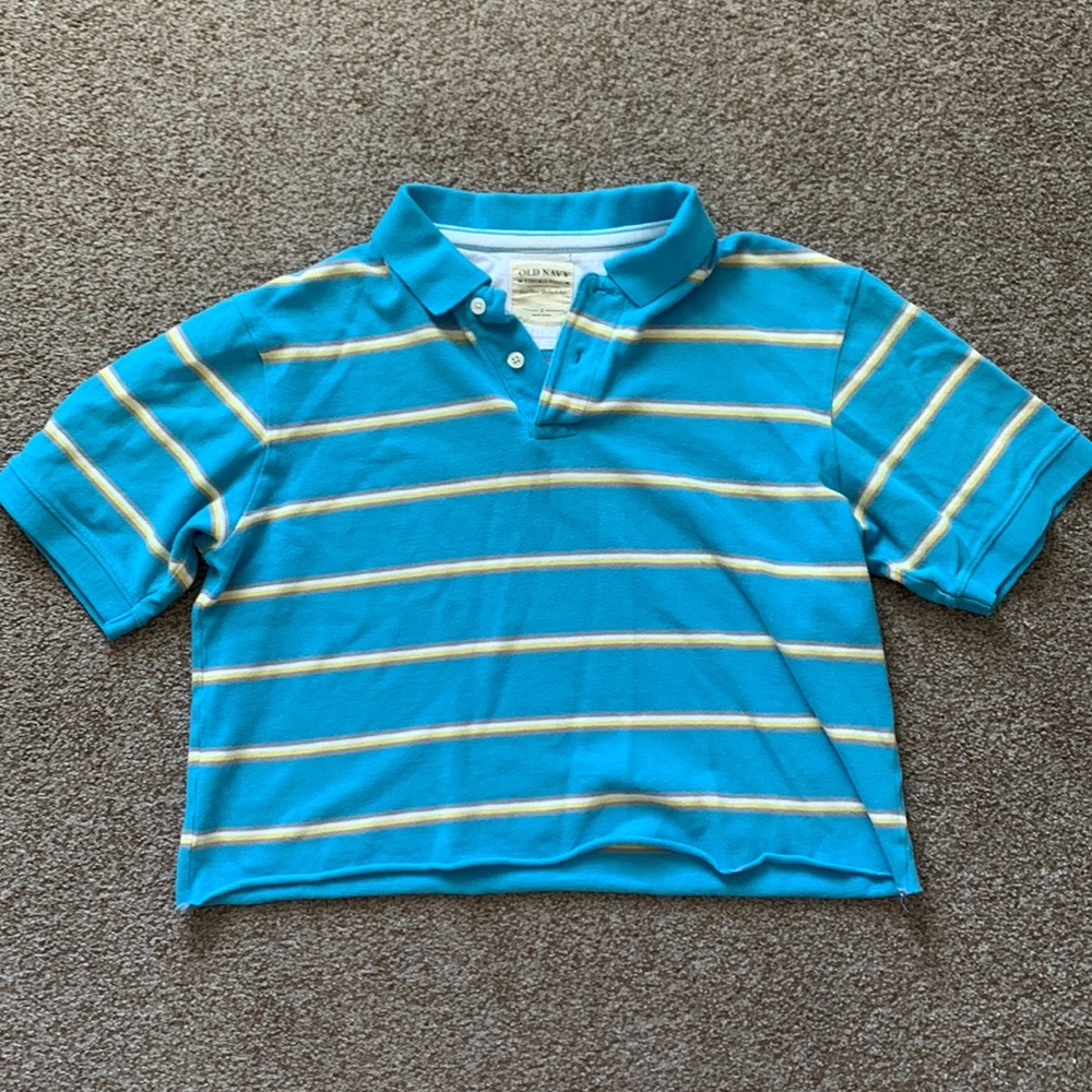 Vintage Old Navy Polo- Cropped